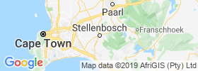 Stellenbosch map